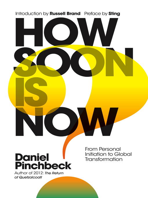 Title details for How Soon is Now by Daniel Pinchbeck - Wait list